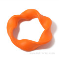 Natural Rubber Circle Woven Ring Pet dog Toys